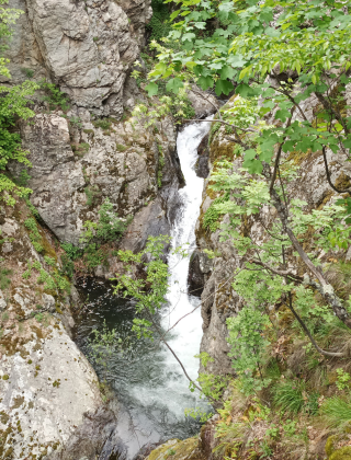 Долен водопад Селската река (Тъжа)