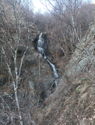 Горен водопад Мандрата (Ачдере)