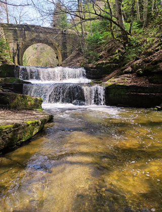 Dormushevska Reka (Sitovski Waterfall) Ledge