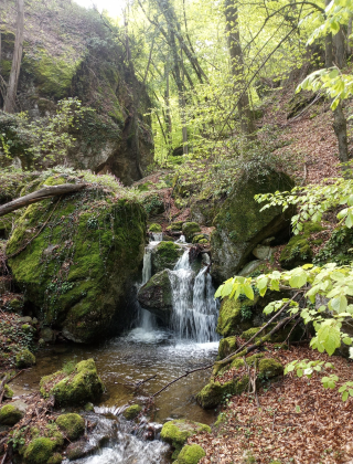 Водопад Средорека 1